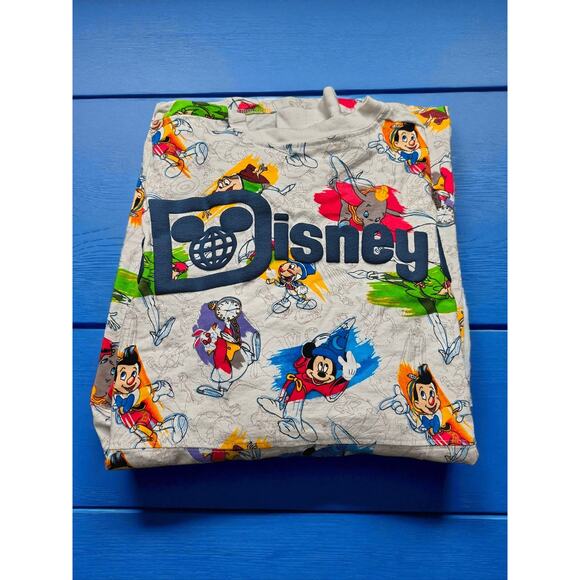 WALT DISNEY WORLD SPIRIT JERSEY shirt pinocchio dumbo ink and paint ADULT XXL - Picture 2 of 6